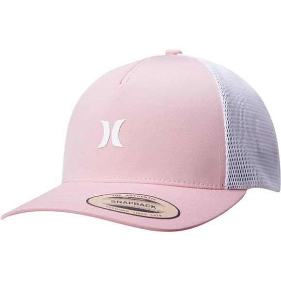 WOMEN'S Curved Baseball Cap with Snap Back Closure Pink Tint